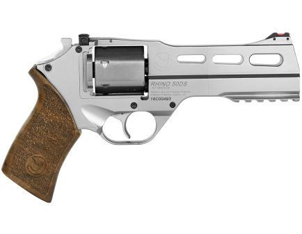 Chiappa Firearms Rhino 50SAR Medium .357 Mag Revolver, Nickel Plated - CF340.247