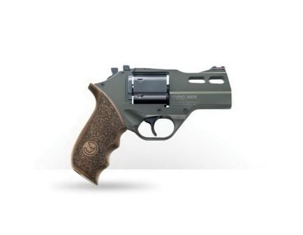 Chiappa Firearms Rhino 30DS Hunter SAR Small .357 Mag Revolver, Cerakote Green - CF340.285