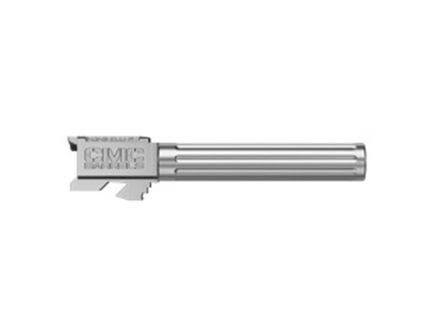 CMC Triggers Match Precision 9mm 4.48" Match Grade Fluted Non-Threaded Barrel, Stainless - 75516