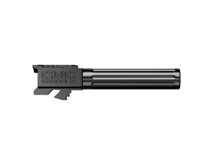 CMC Triggers Match Precision 9mm 4.01" Match Grade Fluted Non-Threaded Barrel, Black Diamond-Like Carbon - 75522