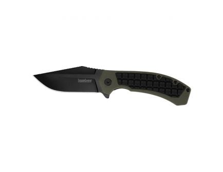 Kershaw Faultline Clip Point Folder Knife, 3", Olive Drab - 8760