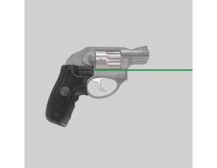 Crimson Trace Front Replacement Green Laser Grip for Ruger LCR Pistols and LCRX Revolvers, Black - LG415G