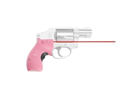 Crimson Trace Front Laser Grip for S&W J Frame Compact Revolver, Pink - LG105PINK