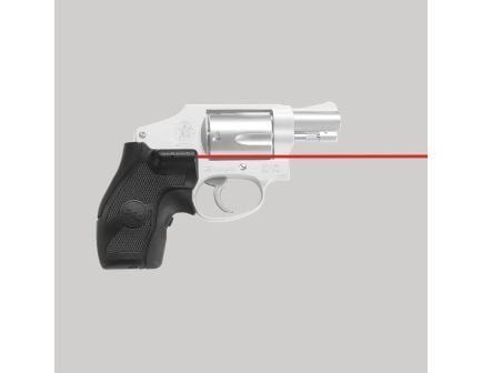 Crimson Trace Front Replacement Laser Grip for S&W J-Frame Round/Compact Butt Revolvers, Black - LG405