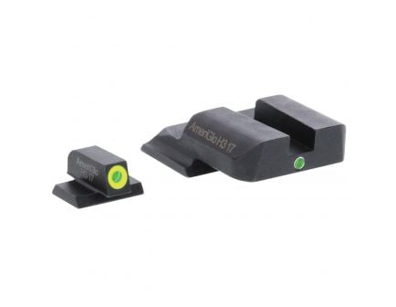 AmeriGlo I-Dot Front/Single Dot Rear Night Sight Set for M&P Pistols - SW301