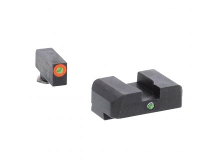 AmeriGlo I-Dot Front/Single Dot Rear Night Sight Set for Glock 17/19 - GL201