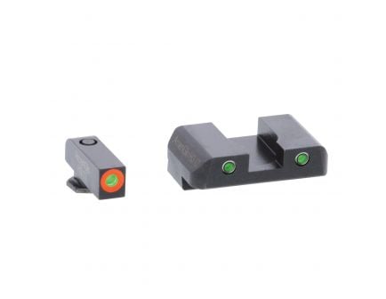 AmeriGlo Spartan Operator 3 Dot Front Night Sight Set for Glock 17, 19, 22 and Gen 1, 4 Pistols - GL446