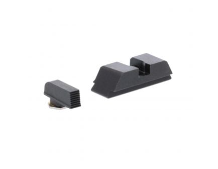 AmeriGlo Defoor Target Fixed Front/Rear Tactical Sight Set for Glock 17, 19 Pistols - GT504