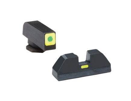 AmeriGlo T-CAP Front/Rear Sight Set for Glock 42, 43, 43X, 48 Pistols - GL605