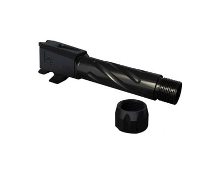 Rival Arms 9mm Drop-in Threaded Barrel for Smith & Wesson M&P Shield Pistol, Black PVD - RA20S102A