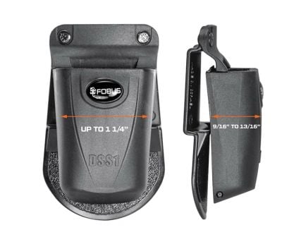 Fobus Single Magazine Pouch for 9mm/.40, Black - DSS1
