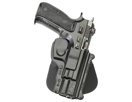 Fobus Standard Right Hand 75B/75BD Cadet 22 Holster, Smooth Black - CZ75