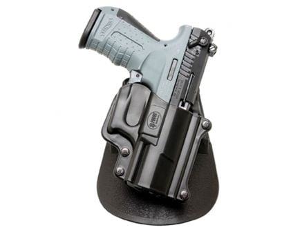Fobus Standard Right Hand Walther P22 Holster, Smooth Black - WP22