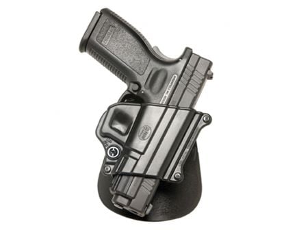 Fobus Compact Right Hand Springfield XD/XD(M) Holster, Smooth Black - SP11B