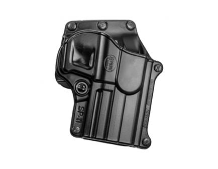 Fobus Standard Right Hand Springfield XD/XD(M) Holster, Belt Loop/Slide Mount, Smooth Black - SP11BH