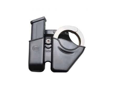 Fobus Universal Combo Pouch for 9mm/.40 Double Stack Magazine, Black - CU9GBH