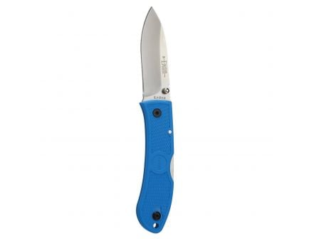 KA-BAR Dozier Drop Point Folding Knife, 3", Blue - 4062BL