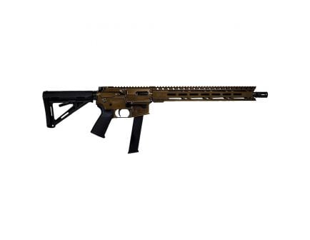 Diamondback Firearms DB9R 9mm Semi-Automatic Rifle, Cerakote Midnight Bronze - DB9RPMLMB
