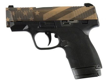 Honor Defense Honor Gaurd 3.2" 7rd 9mm Pistol - HG9SCFLGBLK 