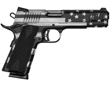 Legacy Sports Citadel M1911 Government .45 ACP Pistol, American Flag Battleworn Gray Cerakote - CITC45FSPUSG