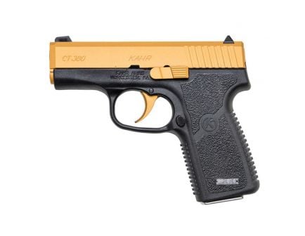 Kahr Valve Series CT380 Gold .380 ACP Pistol, Blk - CT3833CG