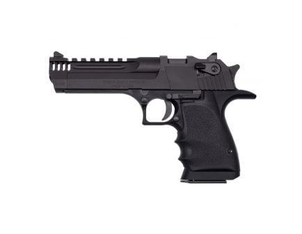 Magnum Research Light-Weight Desert Eagle L5 .50 AE Pistol w/ Integral Muzzle Brake, Black Aluminum - DE50L5IMB