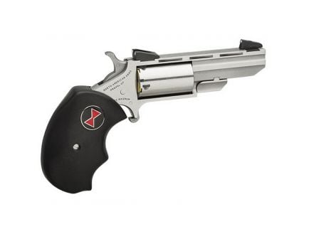 North American Arms Black Widow Compact .22lr Revolver, SS - BWL