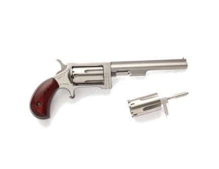North American Arms Sidewinder Small 4" .22 Mag/.22lr Revolver, SS - NAA-SWC-4