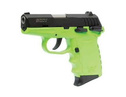 SCCY CPX-1 9mm Pistol, Lime Green - CPX1CBLG
