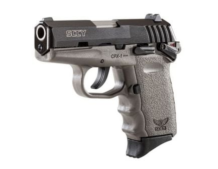 SCCY CPX-1 9mm Pistol, Sniper Gray - CPX1CBSG