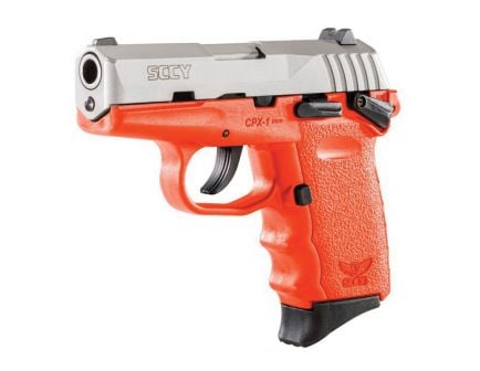 SCCY CPX-1 9mm Pistol, Orange - CPX1TTOR