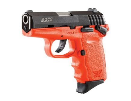 SCCY CPX-1 9mm Pistol, Orange - CPX1CBOR
