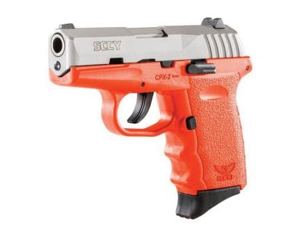 SCCY CPX-2 9mm Pistol, Orange - CPX2TTOR