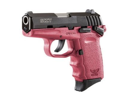 SCCY CPX-1 9mm Pistol, Crimson - CPX1CBCR