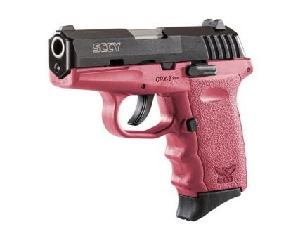 SCCY CPX-2 9mm Pistol, Crimson - CPX2CBCR