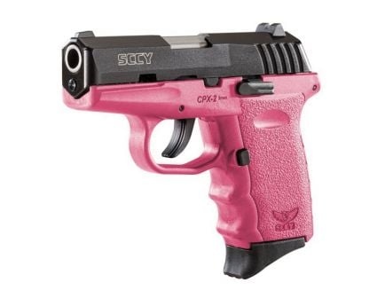 SCCY CPX-2 9mm Pistol, Pink - CPX2CBPK