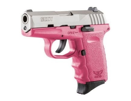 SCCY CPX-2 9mm Pistol, Pink - CPX2TTPK