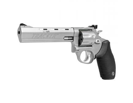 Taurus Tracker 17 Medium .17 HMR Revolver, Blue - 2-170061