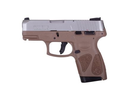 Taurus G2S Compact 9mm Pistol, Brown - 1-G2S939B