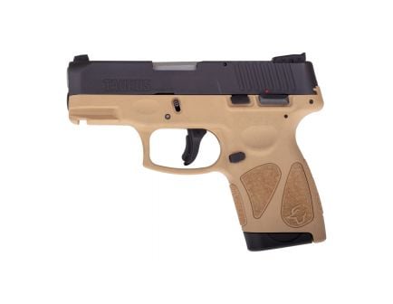 Taurus G2S Compact 9mm Pistol, Tan - 1-G2S931T