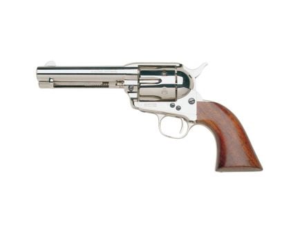 Taylors & Company 1873 Cattleman - Walnut Grip .357 Mag Revolver, Nickel - 555124