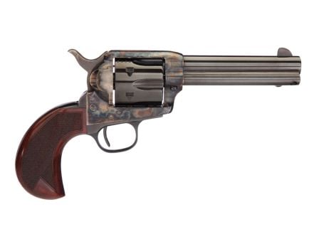 aylors & Company 1873 Birdshead Cattleman Checkered 4.75" .357 Mag Revolver, Case Hardened
