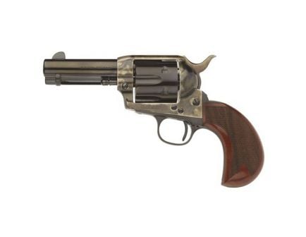 Taylors & Company 1873 Birdshead Cattleman Checkered 3.5" .45 LC Revolver, Case Hardened - 555133
