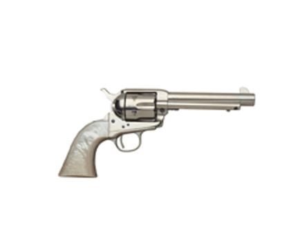 Taylors & Company 1873 Cattleman - Polymer Pearl Grip .45 LC Revolver, Nickel - 555113
