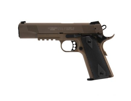 Walther Colt Government 1911 Rail Gun .22lr Pistol, FDE - 5170310