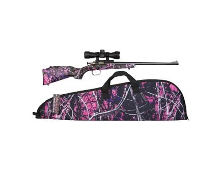 Keystone Sporting Arms Crickett/Hydrodipped Synthetic .22lr Bolt Action Rifle, Muddy Girl - KSA2160BSC