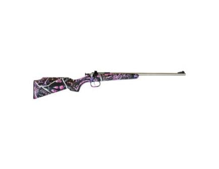 Keystone Sporting Arms Crickett/Hydrodipped Synthetic .22lr Bolt Action Rifle, Muddy Girl - KSA2167