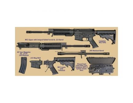 Windham Weaponry .223 Rem/5.56/.300 Blackout Semi-Automatic AR-15 Rifle - RMCS-2