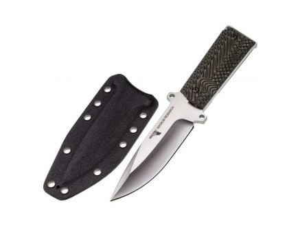 Magnum Research Clip Point Fixed Blade Knife, 9", Gray/Green - KNIFE1911