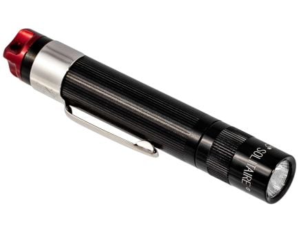 Maglite Solitaire Spectrum 33 lm LED Water-Resistant Flashlight, Black - J3ASW2